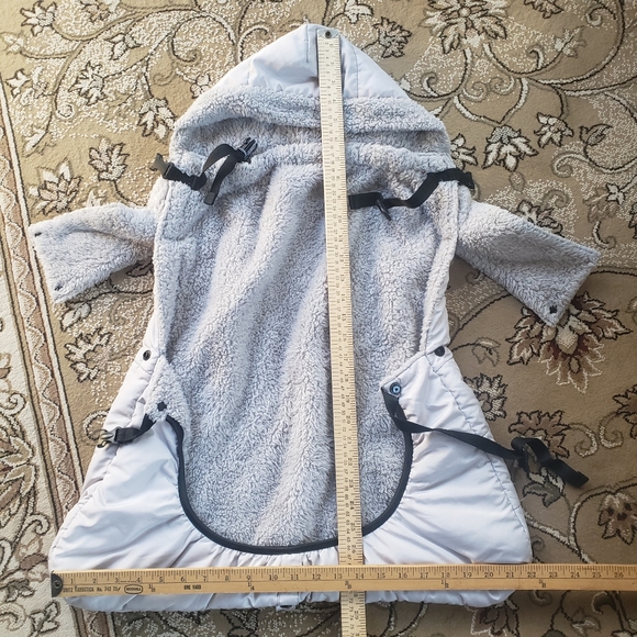 Lille Baby Warming Cover Gray fleece lined - Picture 2 of 5